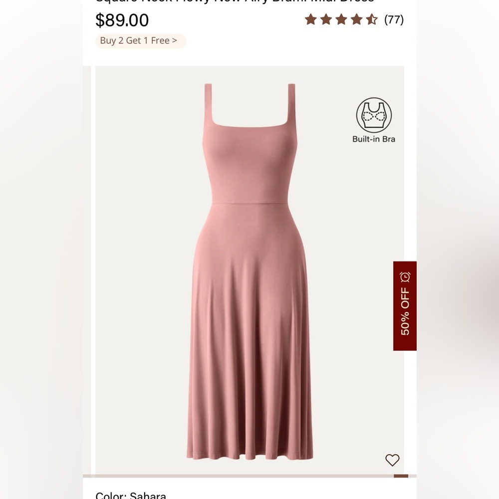 OGL Women's Dress in Sahara